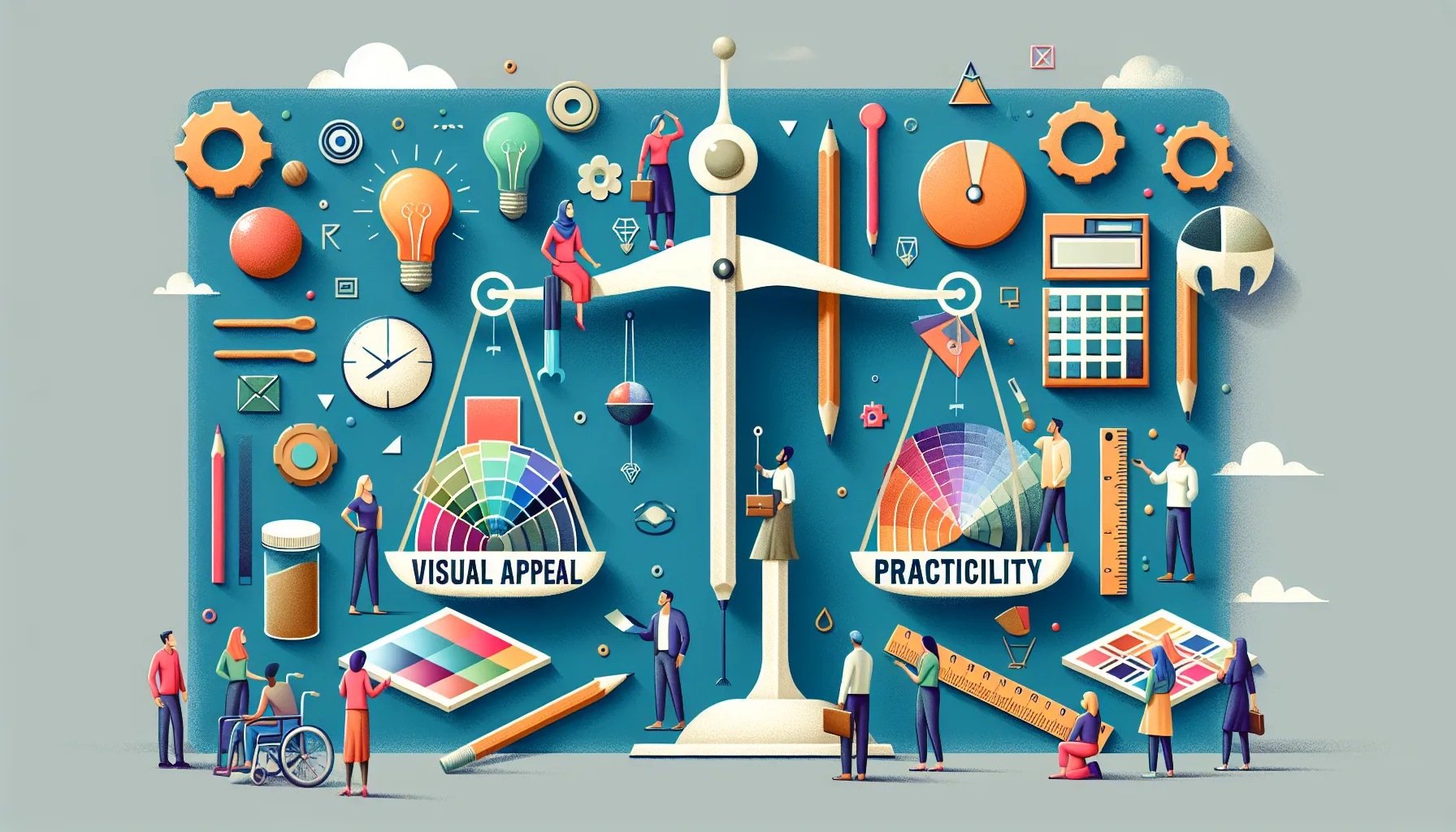 Key Principles for Balancing Visual Appeal and Practicality